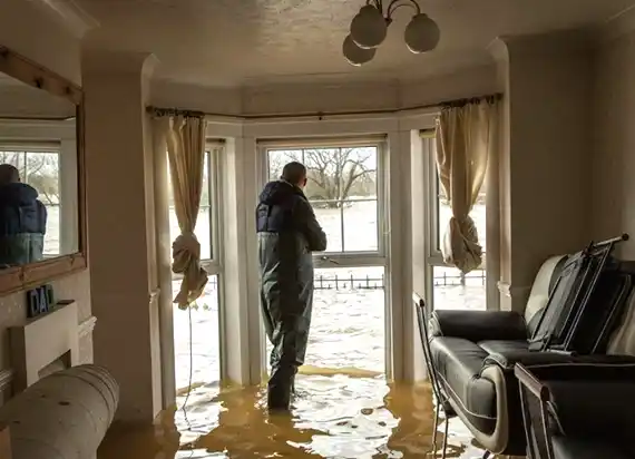 water damage restoration service Cotter